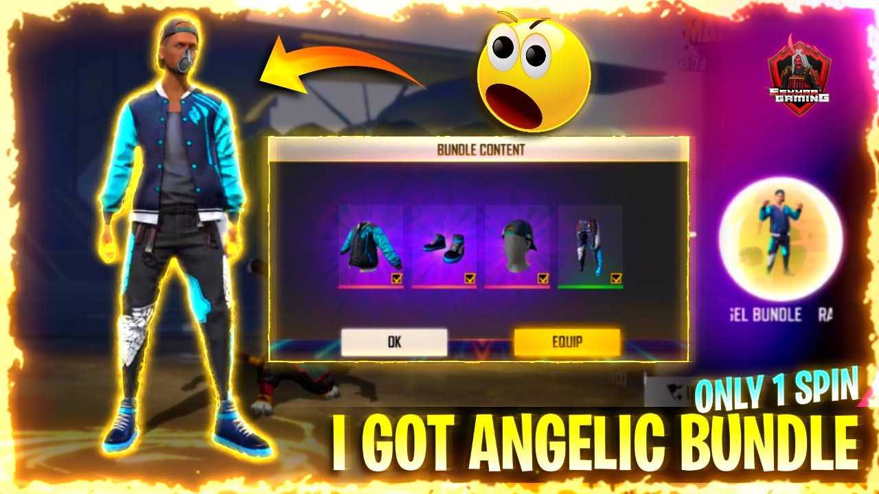 HOW TO GET ANGELIC BUNDLE  ONLY IN 1 SPIN TRICK 👍👍
