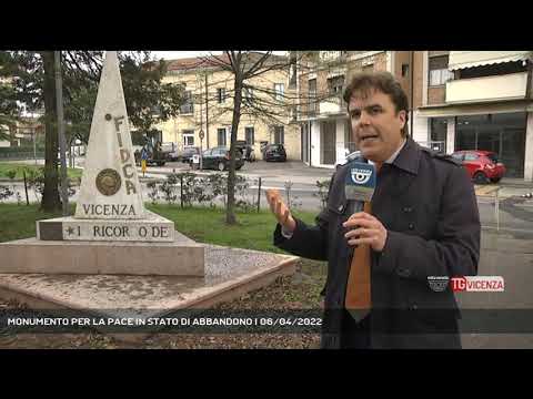 MONUMENTO PER LA PACE IN STATO DI ABBANDONO | 06/04/2022