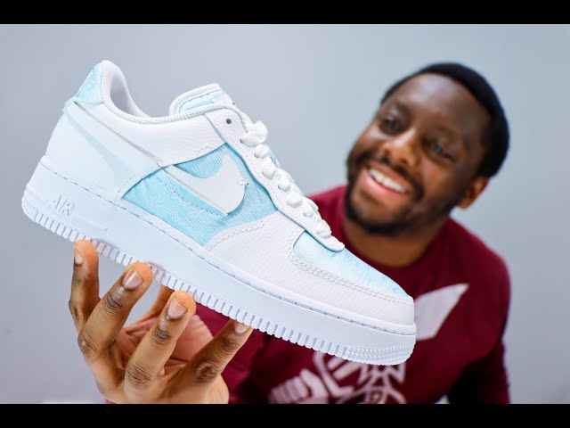 Nike Air Force 1 LXX Glacier Blue Sneaker Review QuickSchopes 169 - Schopes  DJ9880 400 - Unboxing 