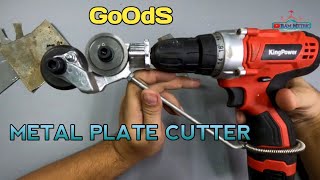 ELECTRIC DRILL METAL SHEET CUTTER ATTACHMENT Electric Drill Refitting Plate Shears Conversion Head