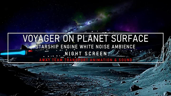 Star Trek Sleep Sounds | USS Voyager | Star Trek Voyager | Night Shift Ambience | ASMR | Sleep