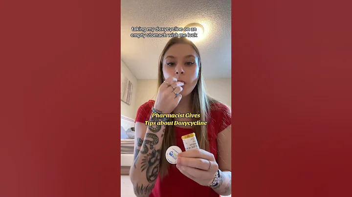 IMPORTANT Doxycycline tips from a pharmacist #acne #rosacea #pharmacology #doxycycline