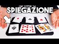 IL MAGO E IL BARO / Spiegazione gioco di magia con le carte / tutorial