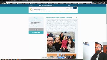 MEGA (Erasmus+) - adding pages into Twinspace