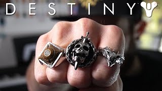 The 3 Destiny Raid Rings (King's Fall Raid Ring Unboxing)