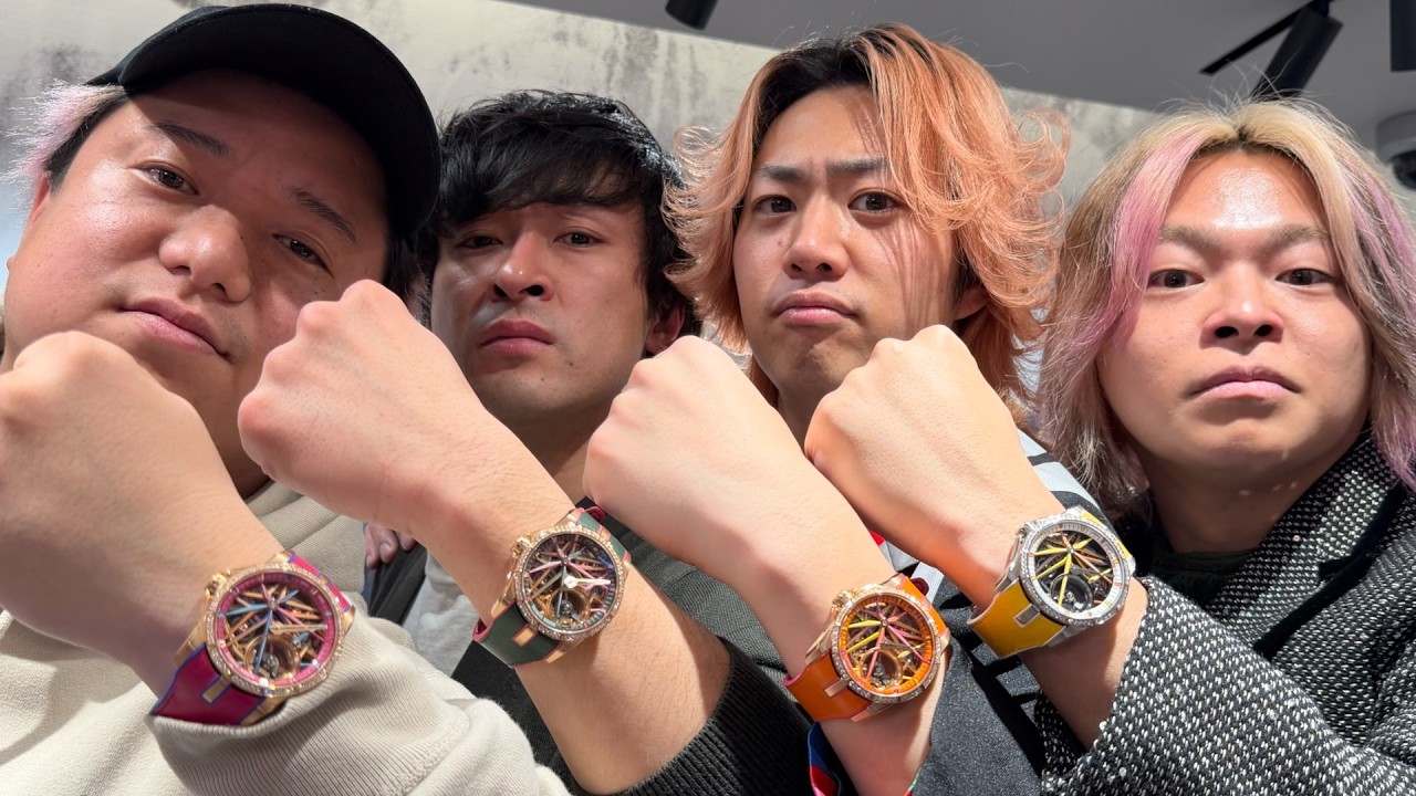 Total amount: ???? million yen] We all bought matching ultra