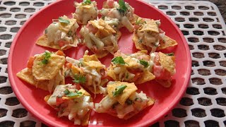 High tea special- creamy veggie nachos nachos fastsnacks easytomake mayonesselove poojayadav