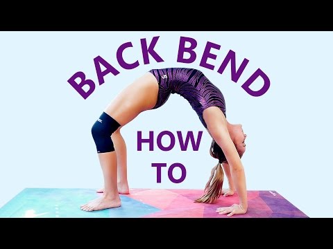 Gymnastics At Home: Backbend Challenge! Flexibility Workout & Stretches, How to do a Back Bend!