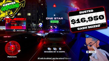 Getting Busted on Heat Level 5 (Intense Difficulty) | Need For Speed Unbound