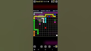 How To Solve Flow Free Bridges 13x13 Mania Pack Level 64 Board Walk Through Solution Walkthrough