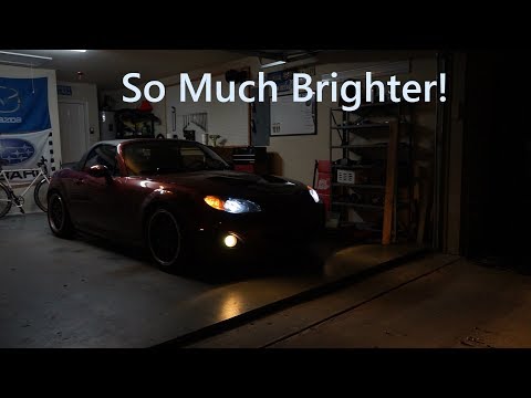 SuperBrightLeds Bulb Install and Review - Headlights of the Future?