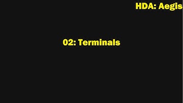 02: Terminal Operations