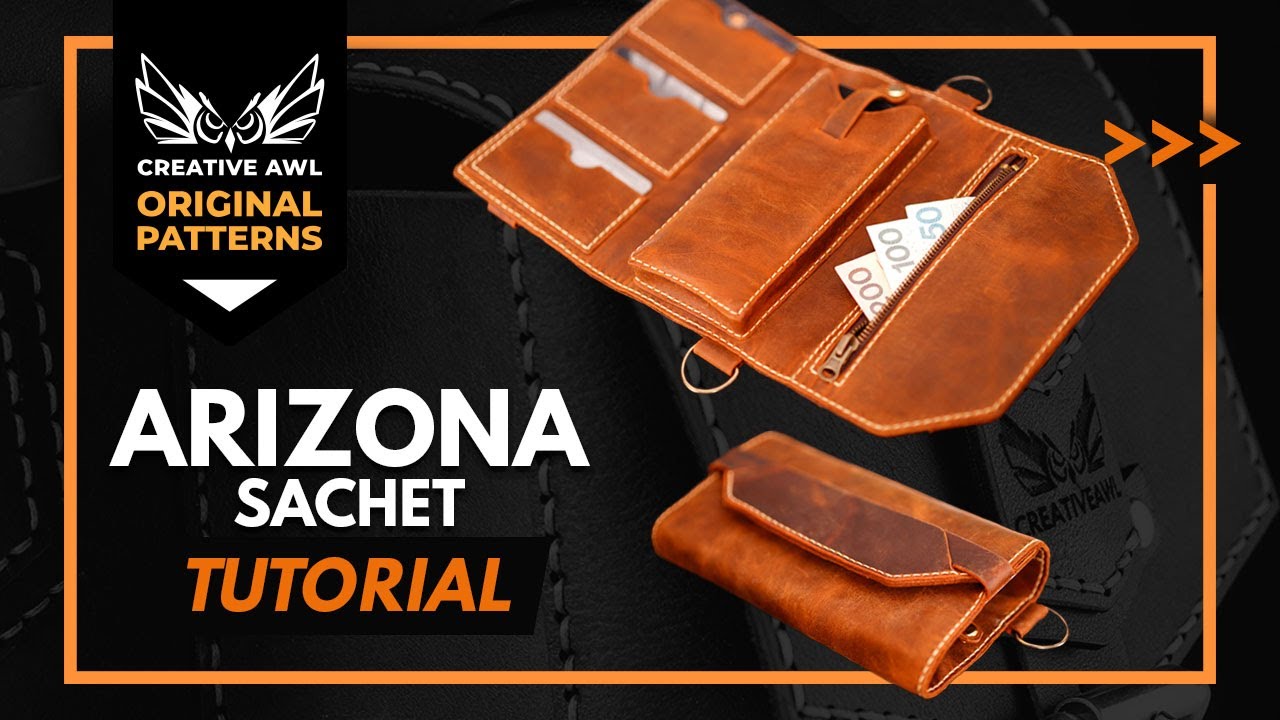 バッグ JAM  MADE ARIZONA LEATHER SHOULDER M Leather Arizona Sachet DIY - YouTube