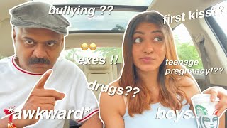 Asking my INDIAN DAD questions you're too afraid to ask your parents !!