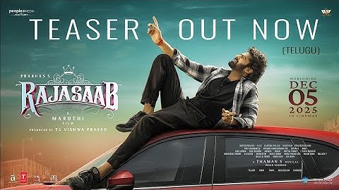 New movie || The Raja saab || Prabhas | Thaman ||  TG vishwa Prasad.  || (Dec 5, 2025