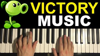 Plants Vs Zombies - Victory Theme (Piano Tutorial Lesson)