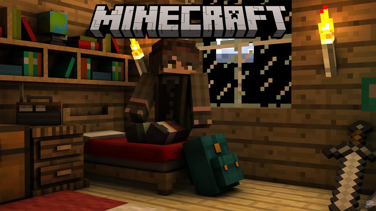Minecraft Cari villager dulu biar kaya kita hehe - YouTube
