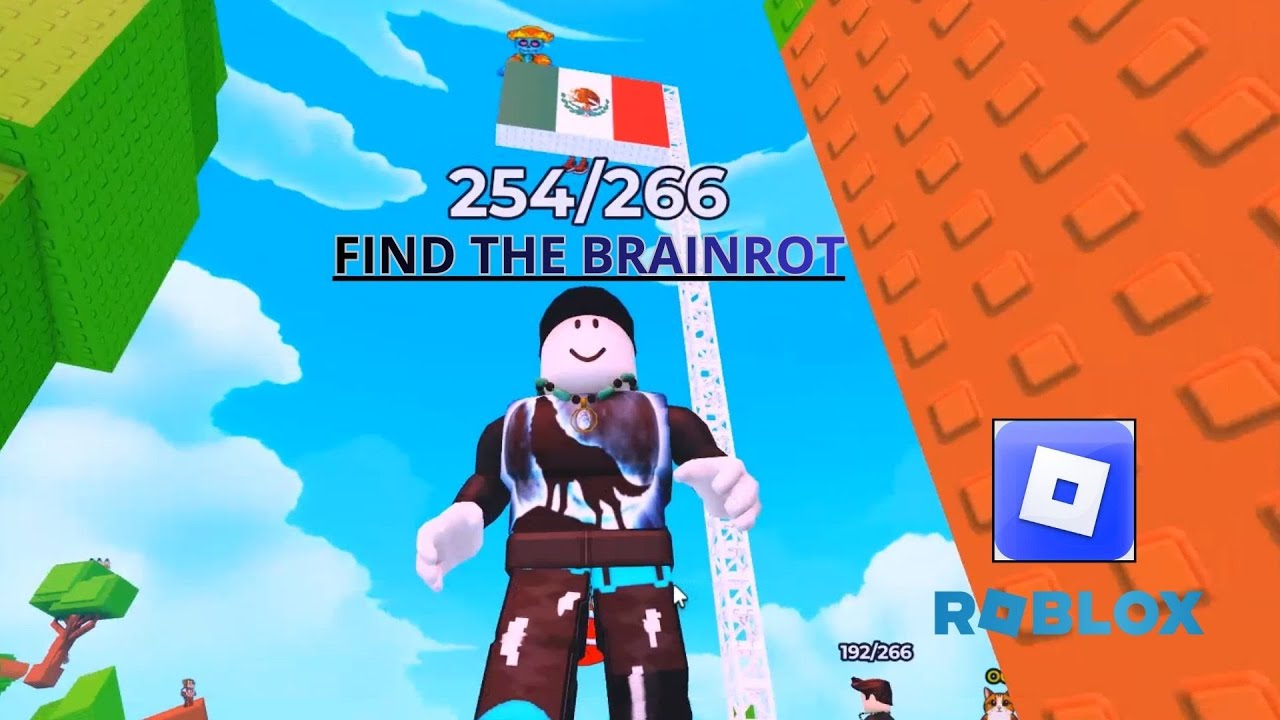 FIND THE BRAINROT ROBLOX 254 Items Collected!
