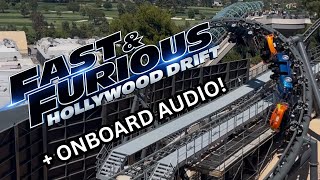 HOLLYWOOD DRIFT TESTING WITH ONBOARD AUDIO! Universal Studios Hollywood 