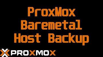 Baremetal Backup and Restore on a ProxMox/Linux Server HOST Machine using Veeam for Linux