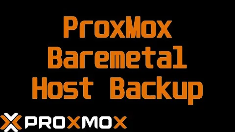 Baremetal Backup and Restore on a ProxMox/Linux Server HOST Machine using Veeam for Linux