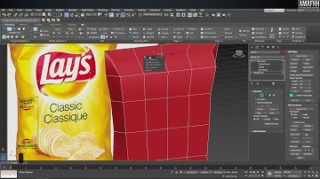 How to Model a Chips Packet with Cloth Simulation in 3ds Max | Hindi Tutorial | Realistic Props