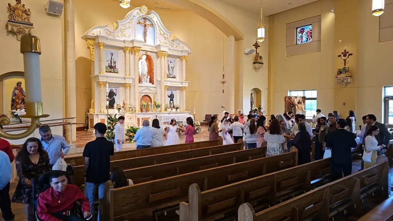 Saint Rocco Church Mass and First Communion Celebration - May 18, 2025 ...