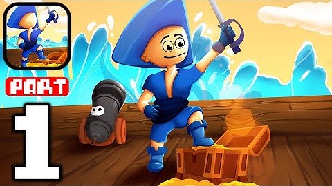 Captains Idle - Gameplay Walkthrough Part 1 Lead The Crew And Defeat The Pirates (iOS,Android)