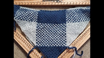 Tri-Loom Weaving - Slip Stitch Removal & Invisible Seam