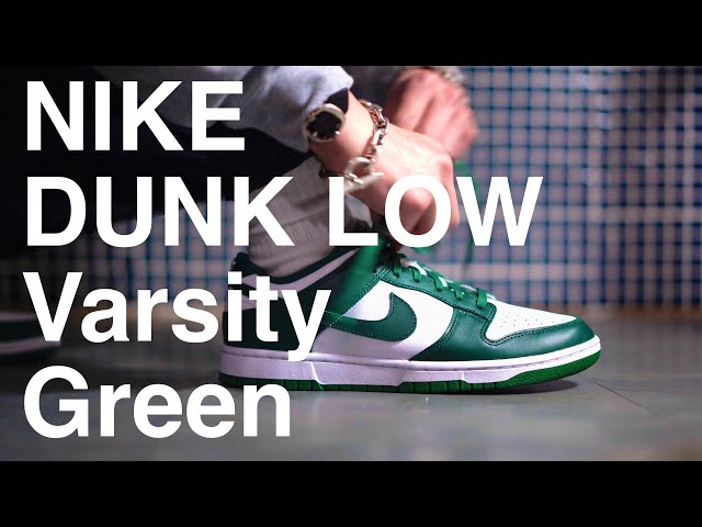 靴/シューズNIKE DUNK LOW varsity greenダンクロー