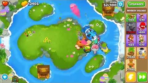 Bloons TD 6 - Spring Spring - Impoppable - No Monkey Knowledge, Continues and Powers (10.1 patch)
