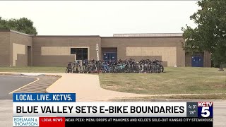 New rules to address damaged property and injured school staff from e-vehicles at Blue Valley Sch...