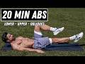 20 Minutes Complete ABS WORKOUT | Follow Along | Rowan Row