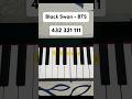 Black Swan BTS Easy Tutorial Blackswan Bts Music Shorts 