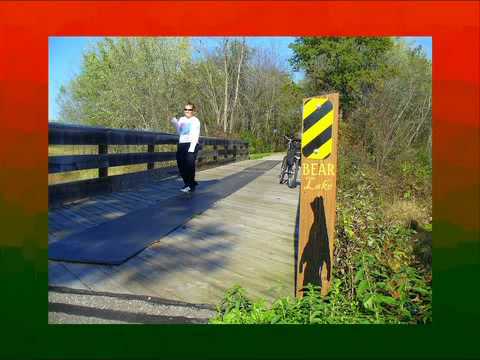 "The Pepin County portion of the Chippewa River State Trail commences near the heart of downtown Durand, Wisconsin, and spans seven-miles to the intersection of the Red Cedar State Trail. A mile from downtown at the northeast edge of Durand, the trail passes through Tarrant Park, which offers a campground, swimming pool, drinking water, picnic and playground areas, pavilions, and restrooms. From Tarrant Park the trail drops gently down and passes through broad floodplain fields, crosses Bear Creek, and heads into a lush lowland hardwood forest. It then gradually ascends onto a wide alluvial plain of the Chippewa River passing through a variety of fields, forest, prairie and wetlands before once again descending down into the deep woods of the Dunnville Wildlife Area near the junction of the Red Cedar State Trail." -Pepin County Visitor Information call toll-free 1-888-672-5709 Campgrounds on the Chippewa River Valley trails are available on the south end of the trail in Durand, WI. The north end of the trail at Brunet Island State Park next to the city of Cornell, WI. And northeast of Chippewa Falls, WI just off the trail a couple miles is Lake Wissota State Park. Maps of the trail system can be seen at www.chippewa-river-trail.com The Red Cedar State Trail is 14 miles long. The Chippewa River State Trail from Durand to downtown Eau Claire is 30 miles long. And from downtown Eau Claire to Cornell is 32 miles long. I was able to participate in our State bike trail here in <b>...</b>