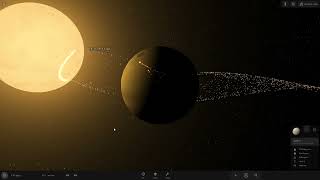 Saturn vs smallest red dwarf star (EBLM J0555 57AB) by Golden Gamer UK 3,046 views 1 month ago 3 minutes, 4 seconds