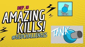 diep.io | 4 team hybrid gameplay FAST kills!