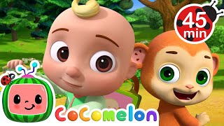 Munch Lunch Song 🍕 |  CoComelon Animal Time | Animals for Kids