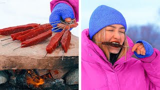 ASMR Outdoor Cooking and Camping Hacks