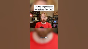 Full video on my YT! 🧙‍♂️ #dnd #website #review #deckofdmthings