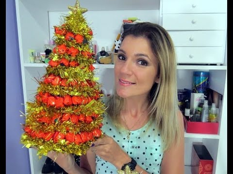 Árvore de Natal com Balas - DIY - By Luana Viana - YouTube