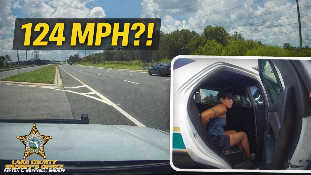 Deputy Caught Driver Going 124 MPH in a 55 on Clermont Highway. (Throwback)