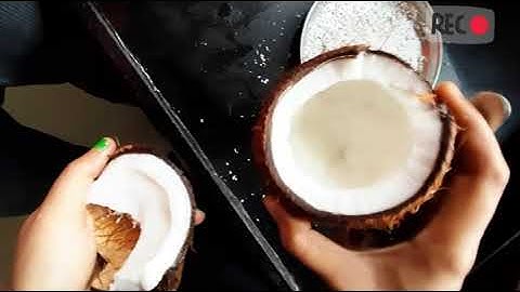 Quick tricks to remove Coconut from shell easily at Home |नारियल छीलने का आसान तरीका
