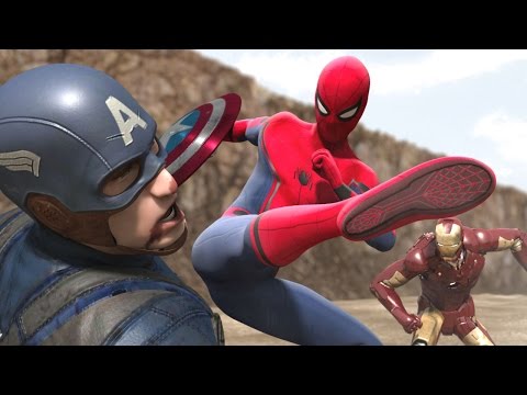 iron-man-vs-captain-america-vs-spiderman-(part-1/3)