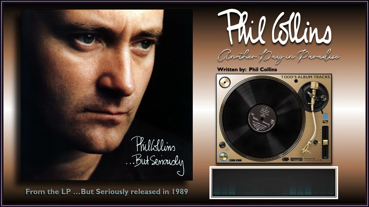 Phil Collins, Another Day In Paradise (Lyrics), Best English Songs #Like  #Share Phil Collins, Another Day In Paradise (Lyrics), By Best English  Songs Ever