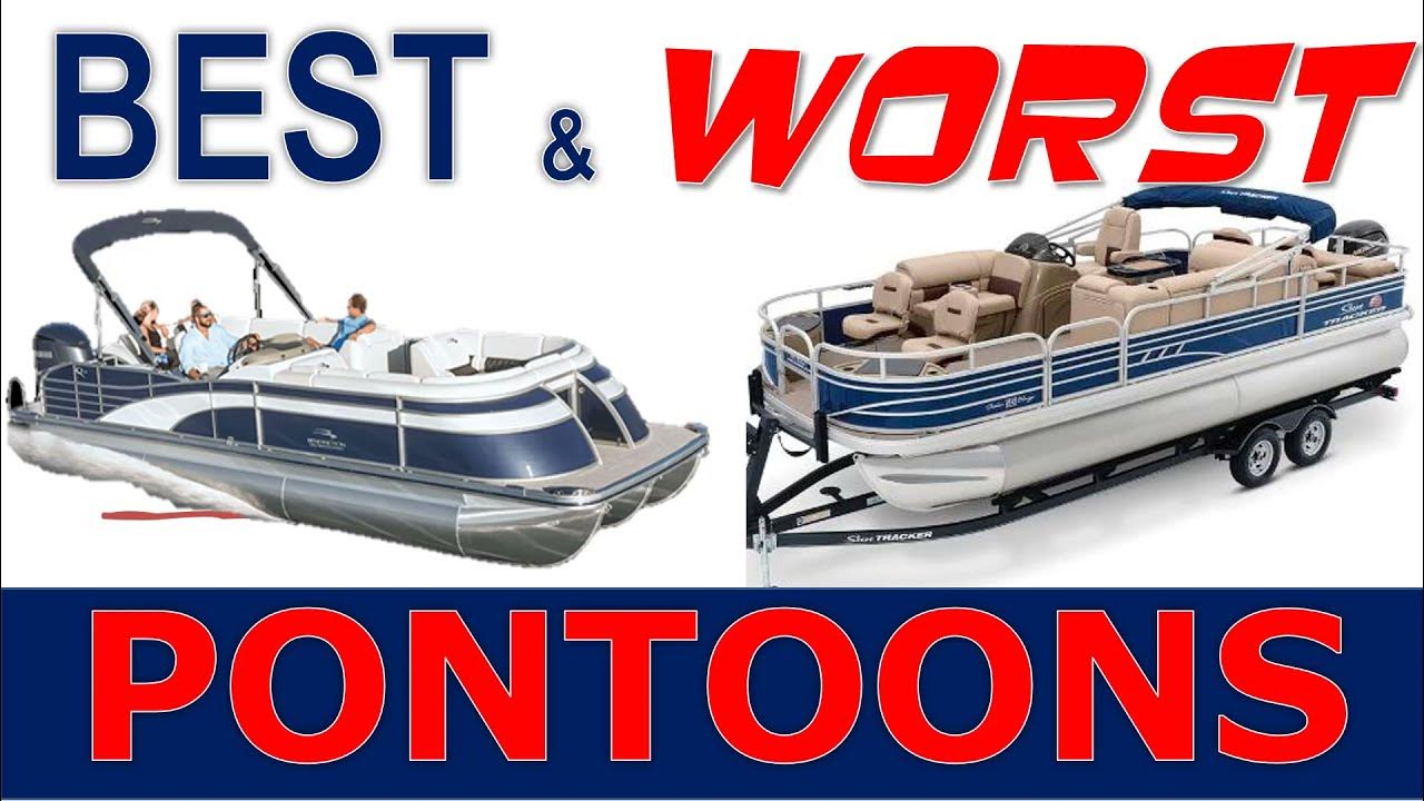 Best and Worst Pontoons (After Inspecting 50+ Pontoon Boats at the  Greenville Boat Show) 