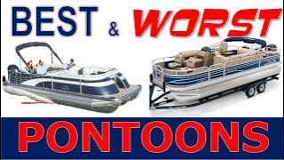 Best and Worst Pontoons (After Inspecting 50  Pontoon Boats at the Greenville Boat Show)