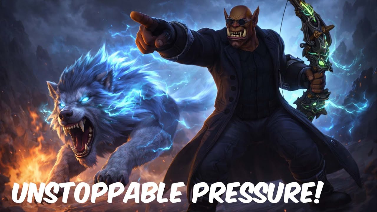 UNSTOPPABLE PRESSURE!   Beast mastery hunter pvp 11.2.7