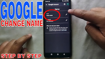 ✅ How To Change Name On Google Account 🔴