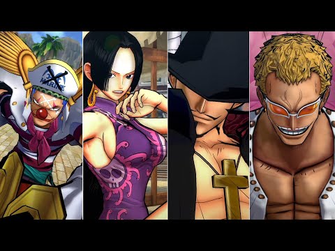 『Seven Warlords of the sea』 Special Moves／『王下七武海』必殺技集【ONE PIECE BURNING BLOOD】